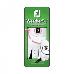 Prix Gant Femme Footjoy WeatherSof Blanc/Rose