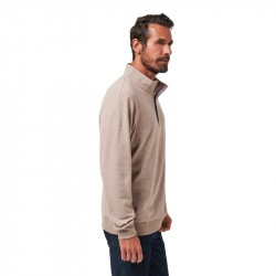 Prix Haut Manches Longues Travis Mathew Cloud Quarter Beige