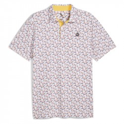 Polo Puma Paradise MATTR Blanc