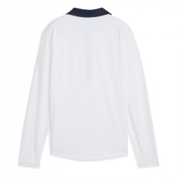 Achat Polo Manches Longues Femme Puma You-V Blanc
