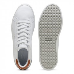 Promo Chaussure Puma Classic G Blanc/Marron