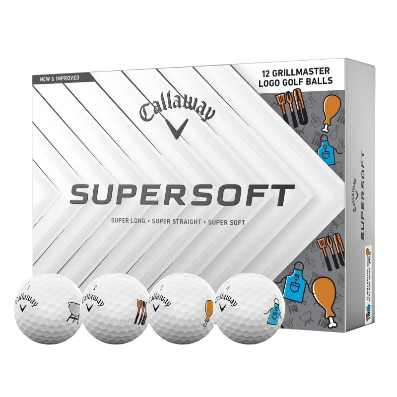 Balles Callaway SuperSoft Grillmaster x12 Balles Callaway SuperSoft Grillmaster x12