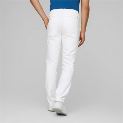 Promo Pantalon Puma Dealer Tailored Blanc