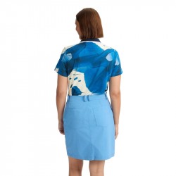 Achat Polo Femme Rohnisch Deni Bleu