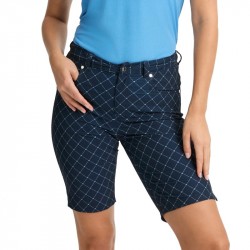 Bermuda Femme Rohnisch Chie Confort Bleu Marine