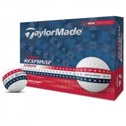 Balles TaylorMade Tour Response Stripe USA x12