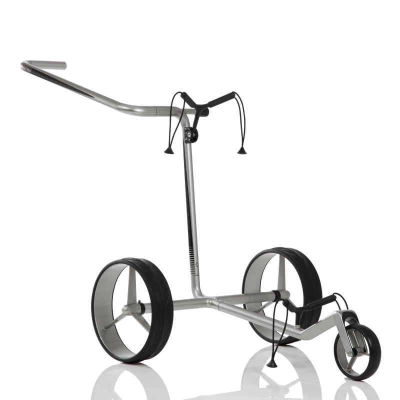 Chariot Manuel JuCad Carbon Argent/Noir