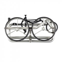 Achat Chariot Manuel JuCad Carbon Argent/Noir