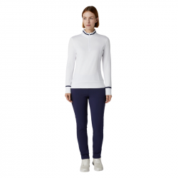 Prix Haut Manches Longues Femme Callaway Thermique Blanc
