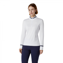 Promo Haut Manches Longues Femme Callaway Thermique Blanc