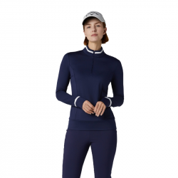 Promo Haut Manches Longues Femme Callaway Thermique Bleu Marine