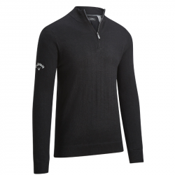 Haut Manches Longues Callaway 1/4 Zip Noir