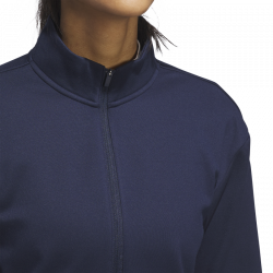 Haut Manches Longues Femme Adidas Ultimate365 Cold Bleu Marine pas cher