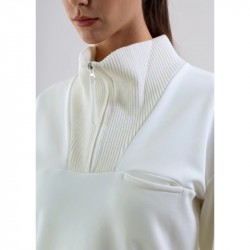Promo Haut Manches Longues Femme Chervo Nurse Blanc