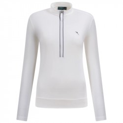 Haut Manches Longues Femme Chervo Trapezista Blanc