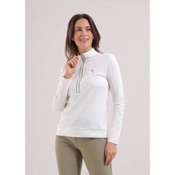 Achat Haut Manches Longues Femme Chervo Trapezista Blanc