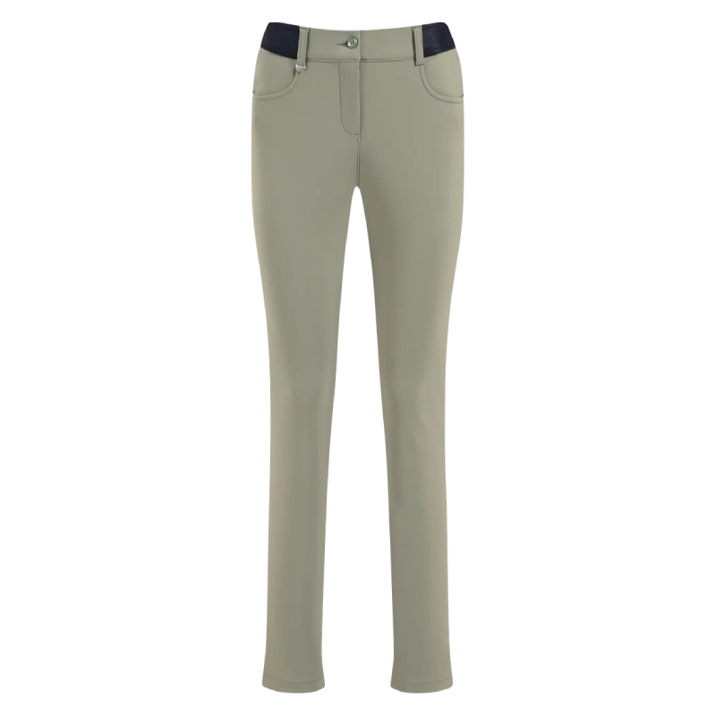 Pantalon Femme Chervo Singolo Kaki Pantalon Femme Chervo Singolo Kaki