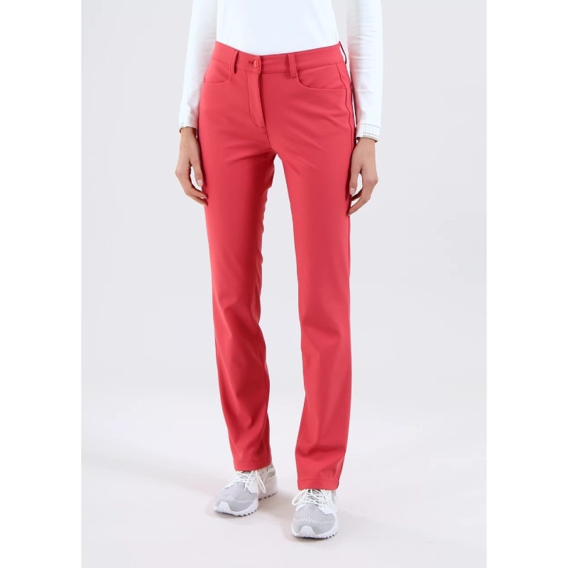 Pantalon Chervo Femme Capriotte Skiros Orange/blanc – 2ème Choix, Taille 40