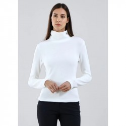 Achat Sous-Pull Femme Chervo Traffic Blanc