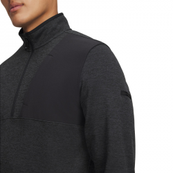 Prix Haut Manches Longues Under Armour Drive SweaterFleece Noir