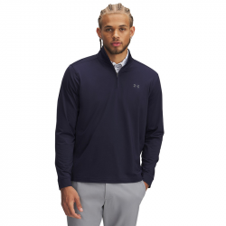 Haut Manches Longues Under Armour 1/4 Zip Bleu Marine