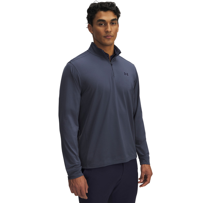 Haut Manches Longues Under Armour 1/4 Zip Gris