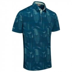 Achat Polo Ping Optic-Groove Turquoise