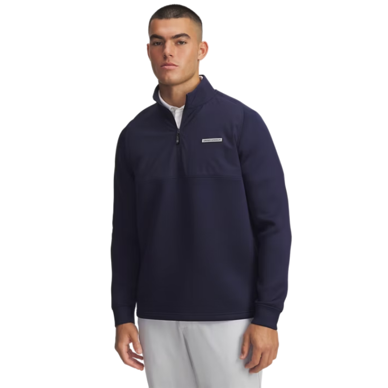 Haut Manches Longues Under Armour Pro Hybride Bleu Marine