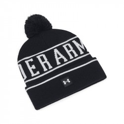 Bonnet Under Armour Halftime Pompon Noir