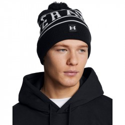 Promo Bonnet Under Armour Halftime Pompon Noir