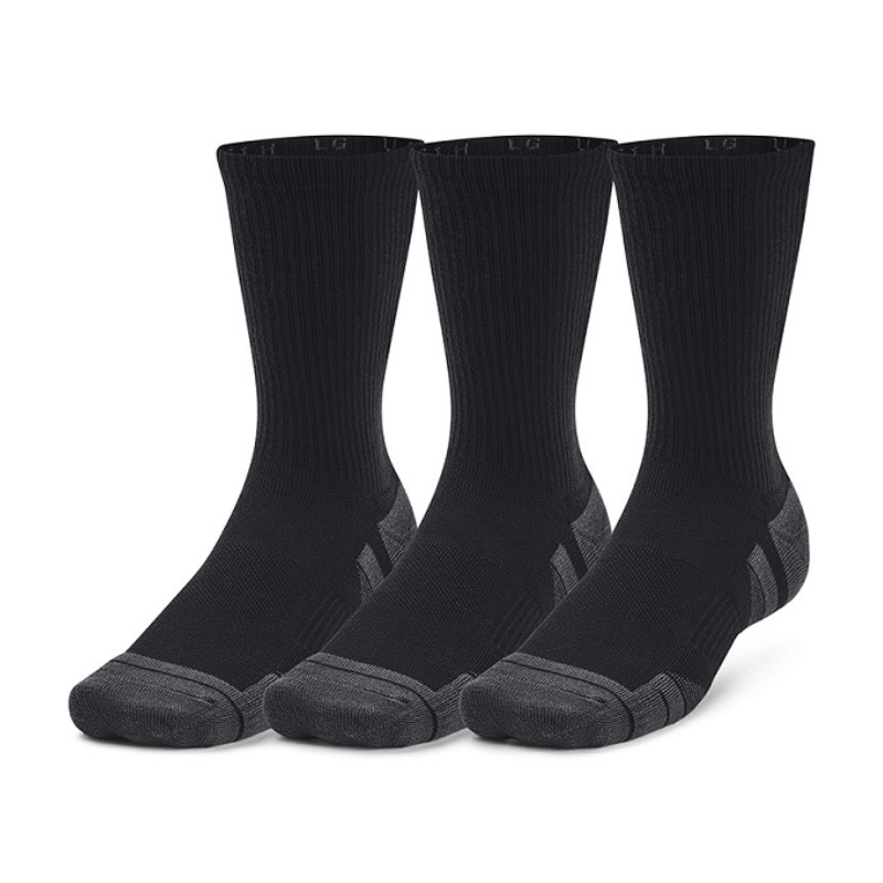 3 Paires de Chaussettes Under Armour Performance Tech Noir