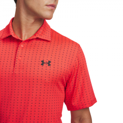 Prix Polo Under Armour Playoff 3.0 Printed Rouge