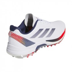 Promo Chaussure Adidas Adizero ZG USA Blanc/Rouge