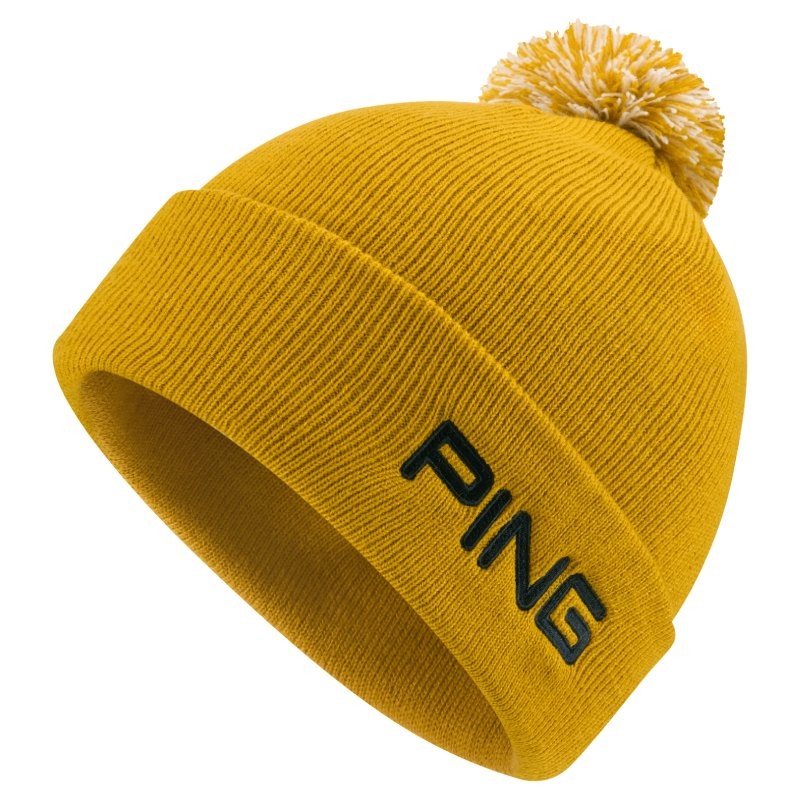 Bonnet Ping Cresting Moutarde