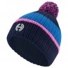 Bonnet Ping Bassett Bleu/Rose
