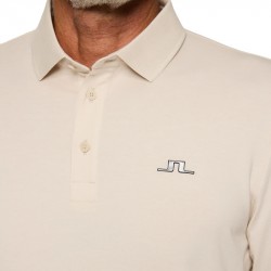 Promo Polo Manches Longues J.Lindeberg Florian Blanc Cassé