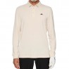 Polo Manches Longues J.Lindeberg Florian Blanc Cassé