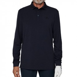 Polo Manches Longues J.Lindeberg Florian Bleu Marine