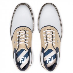 Promo Chaussure Footjoy Traditions M Blanc/Beige