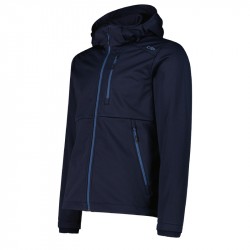 Promo Veste CMP Softshell Ripstop Bleu Marine