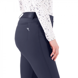 Promo Pantalon Femme Chervo Singolo Bleu Marine