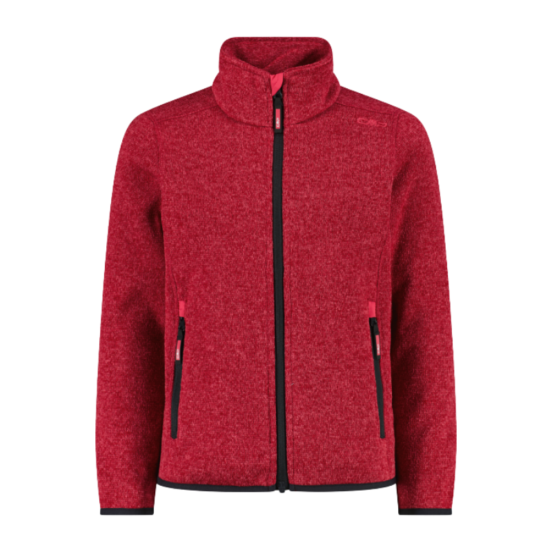Haut Manches Longues Enfant CMP Knit-Tech Rouge
