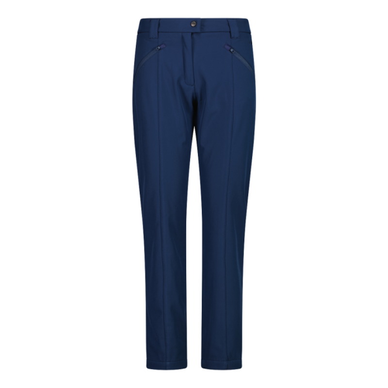 Pantalon Chaud Femme CMP Softshell Bleu Marine