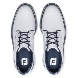 Promo Chaussure Footjoy Traditions Blucher M Blanc/Bleu