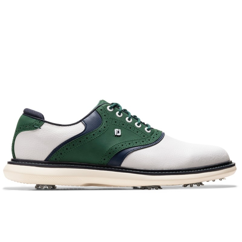 Chaussure Footjoy Traditions M Blanc/Vert Chaussure Footjoy Traditions M Blanc/Vert