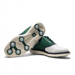 Vente Chaussure Footjoy Traditions M Blanc/Vert Vente Chaussure Footjoy Traditions M Blanc/Vert