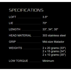 Specs Putter Scotty Cameron Studio Style Fastback OC