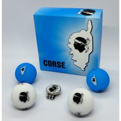 Coffret Balles Volvik Vivid Corse x4