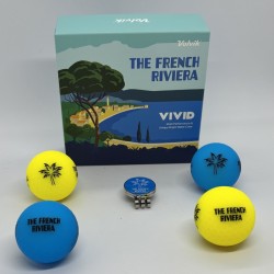 Coffret Balles Volvik Vivid French Riviera x4