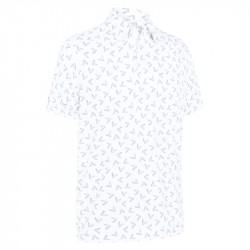 Polo Callaway Chevron Blanc